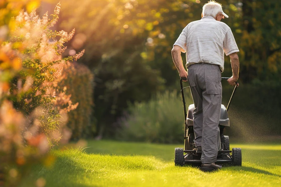 best electric self-propelled lawn mower