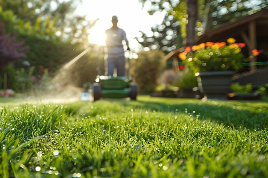 eco electric lawn mower