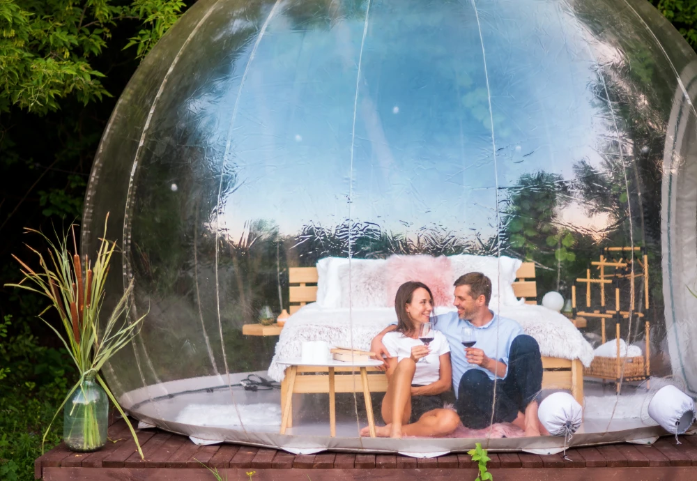 outdoor inflatable bubble tent